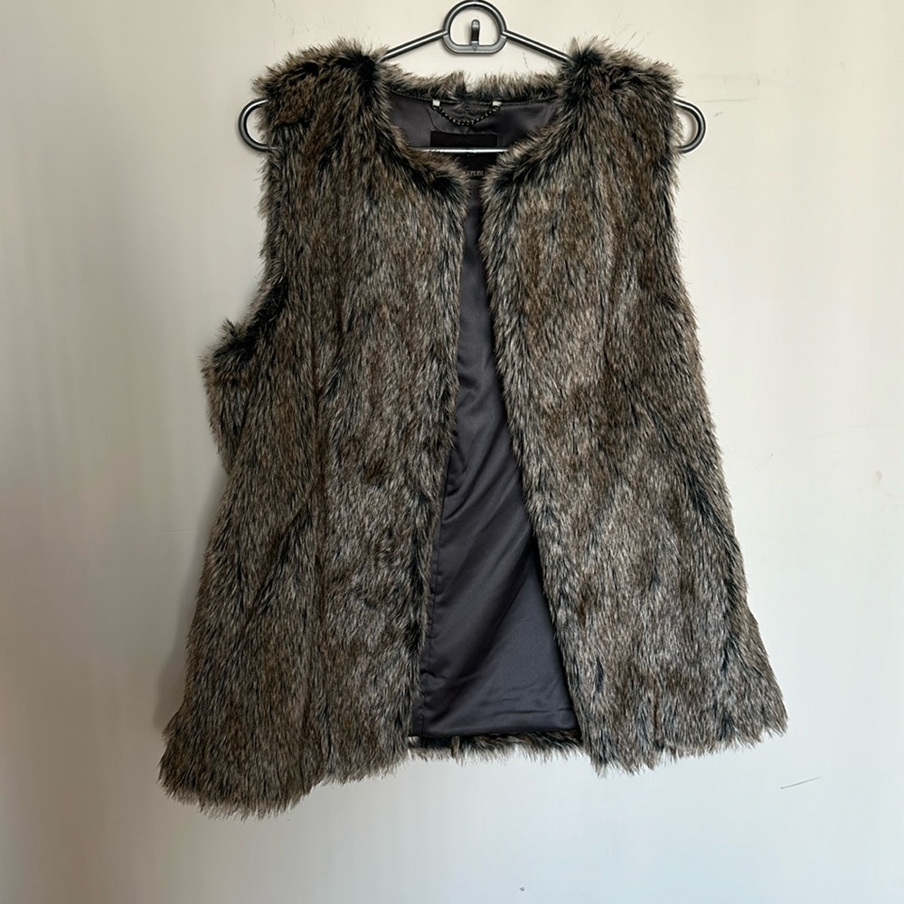 Faux Fur Vest